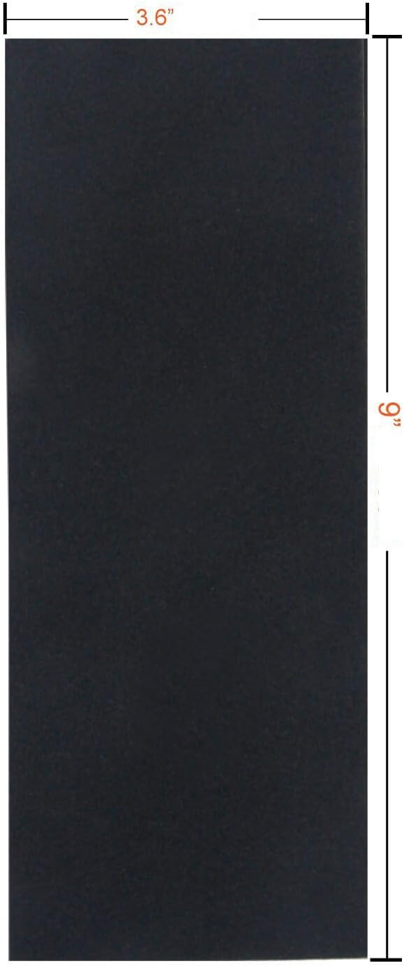 HSYMQ 24PCS Sand Paper Variety Pack Sandpaper 12 Grits Assorted for Wood Metal Sanding, Wet Dry Sandpaper 120/150/180/240/320/400/600/800/1000/1500/2500/3000 Grit - Image 4